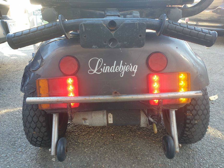 Scuter Electric 4 roti  Lindebjerg Fabricat in Danemarca