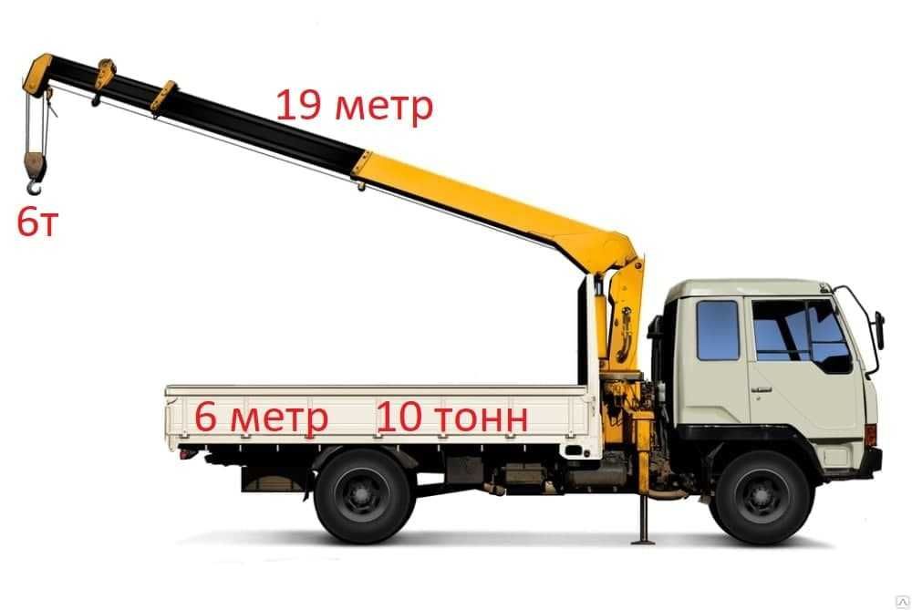 Услуга манипулятора. Manipulyator Xizmati. 5 тонн 19 метр Лучшая цена!