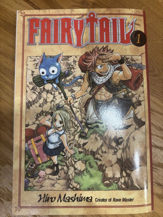 Манга Fairytail 1. - Hiro Mashima