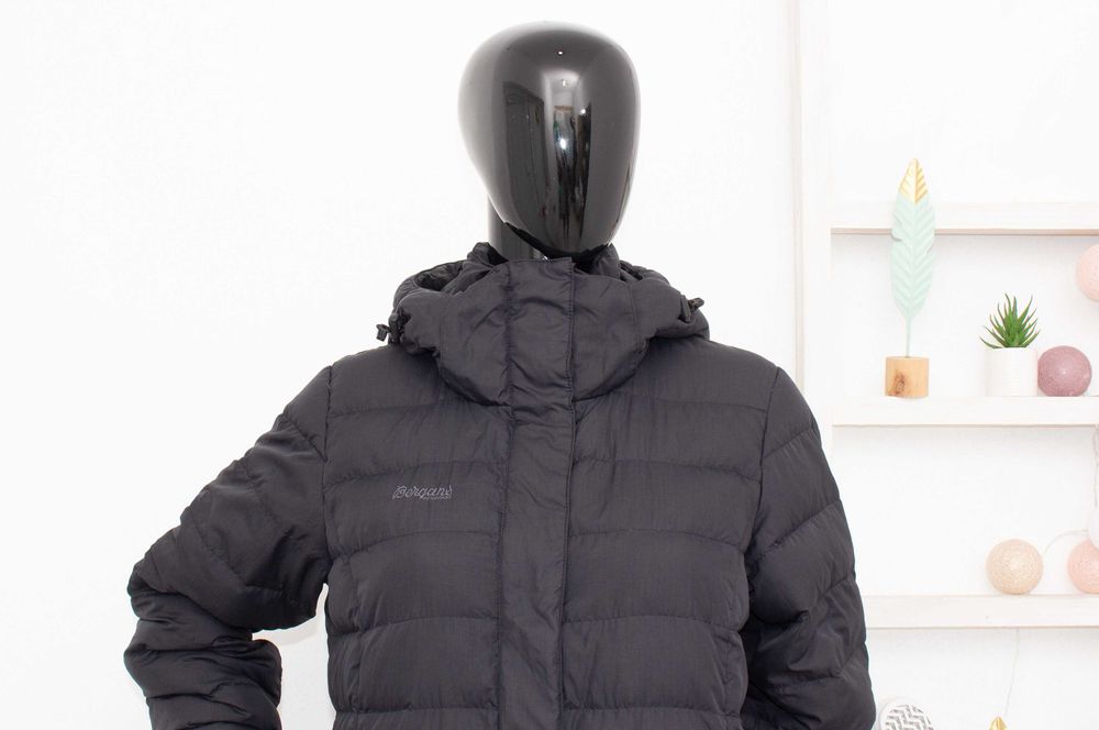BERGANS Sirili Down Lady Jacket дамска пухена парка черна с качулка М