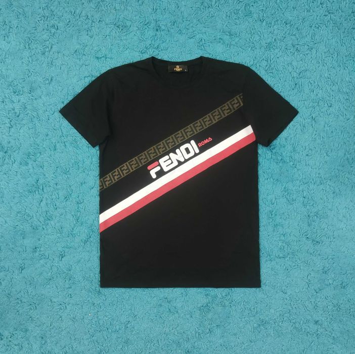 Tricou Fendi Diagonal Logo