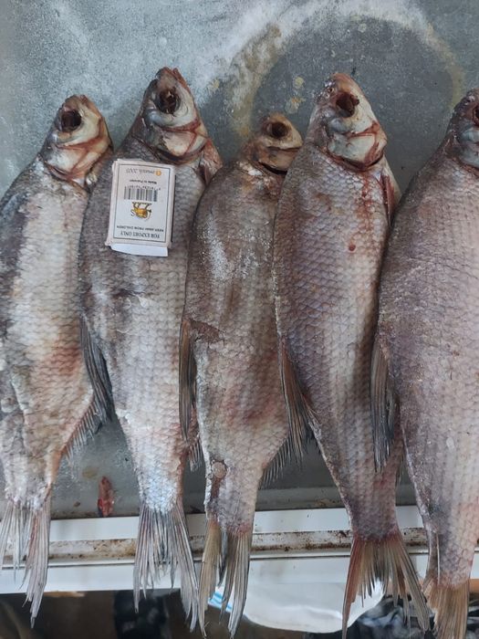 Лещи вяленые,вкусные!