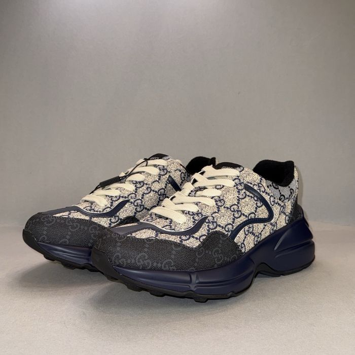 Gucci Rhyton "Navy Beige"! НОВИ!