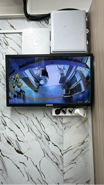 Установка Домофон видеонаблюдения