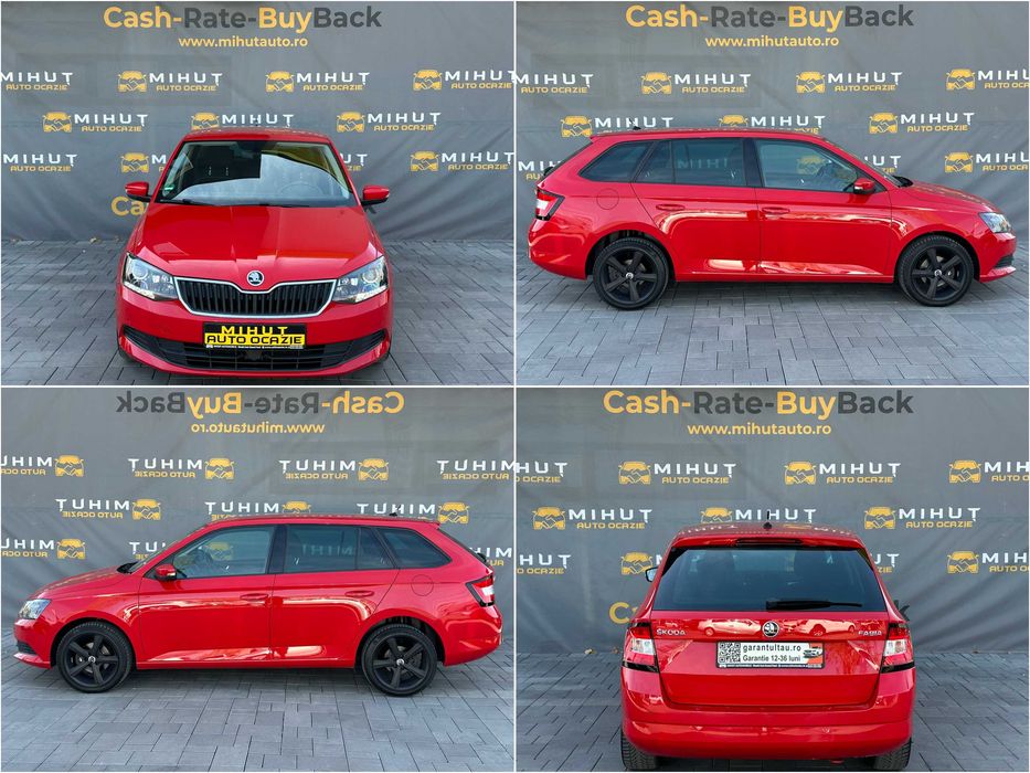 Skoda Fabia 1.4 Diesel (90 CP) 2016 Euro 6 | Rate fixe | Garantie