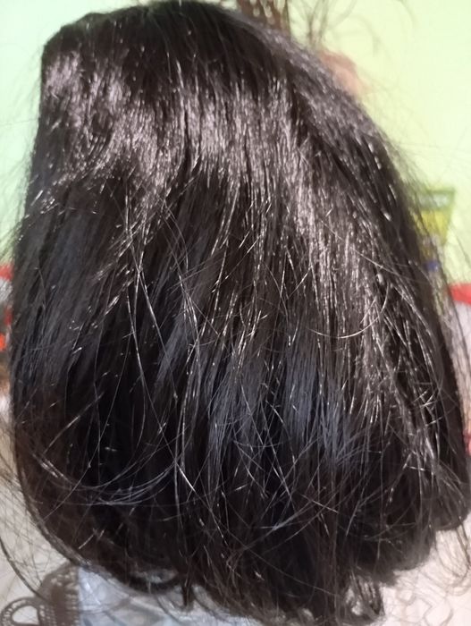 Дамски перуки черна и оранжева