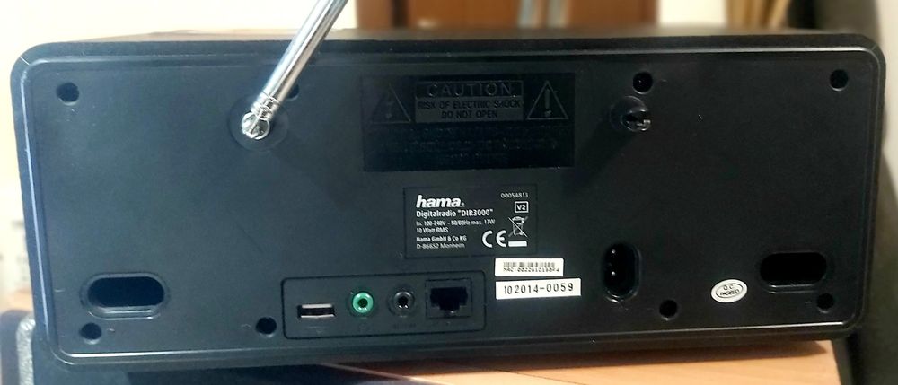 Radio Digital Hama DIR3000 – Internet Radio, DAB+, WiFi, Spotify