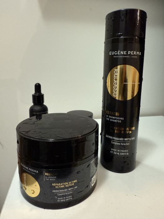 Маска и шампоан с кератин