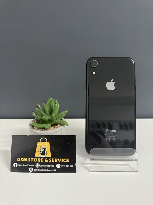 Iphone Xr 64Gb Black 2 Ani Garantie Gsm Store&Service