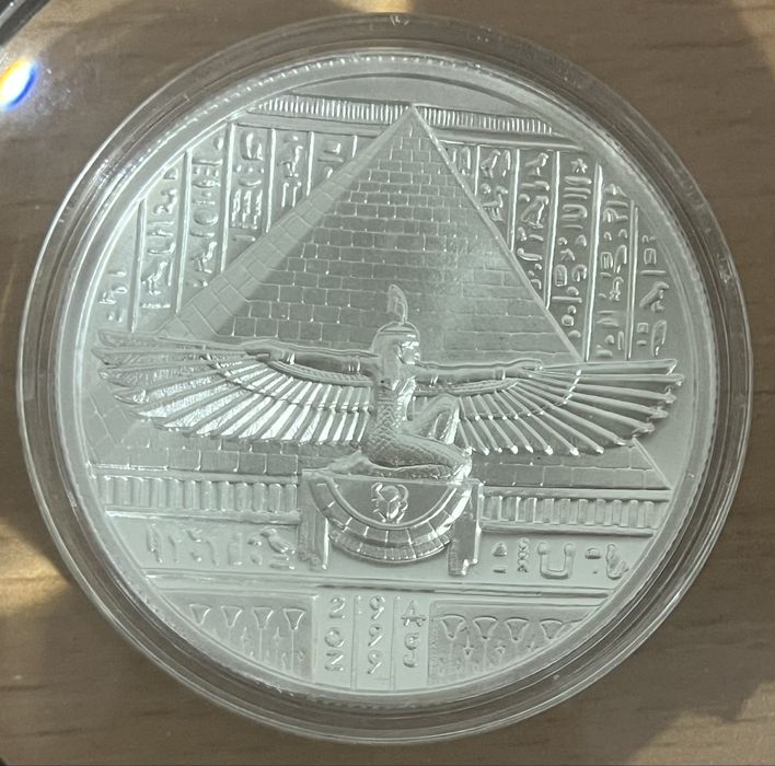 Раунд Клеопатра Серебро 2 унции