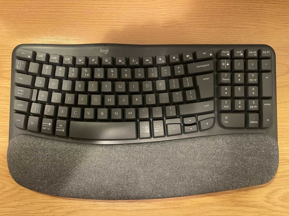 Logitech Wave Keys Graphite US Клавиатура