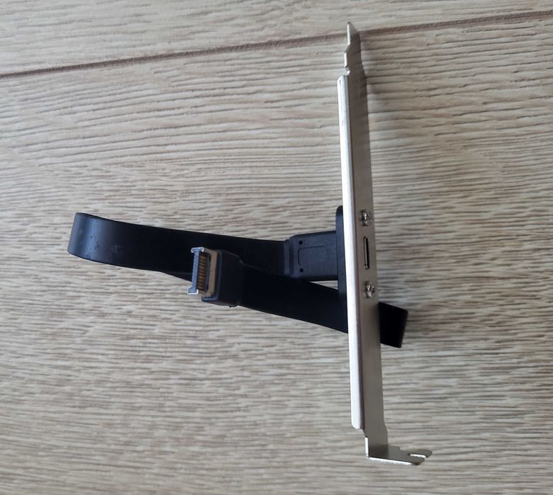 USB-C Front Panel Header to USB-C Port Adapter