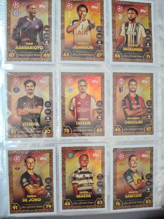 Match attax 2025/2026 карти