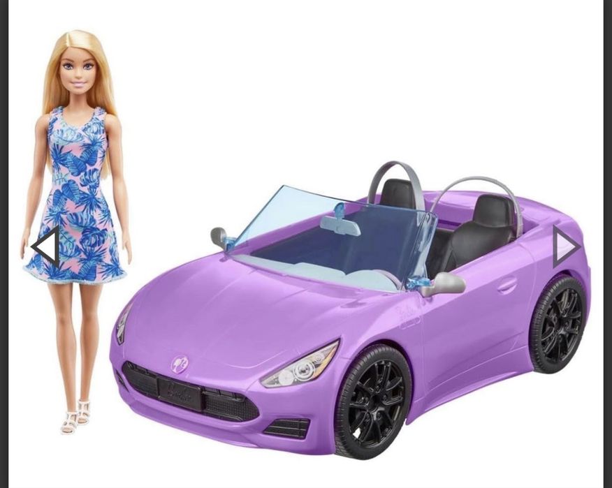 Кукла Barbie - Комплект кукла с кола кабрио