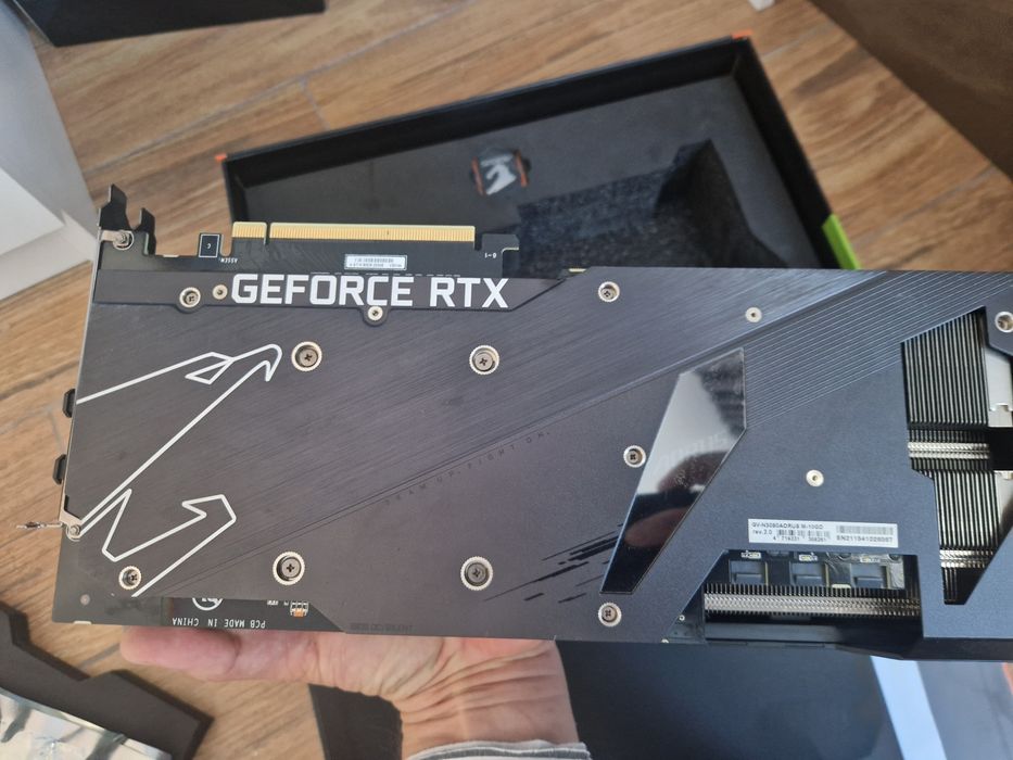 Placa video Aorus RTX 3080