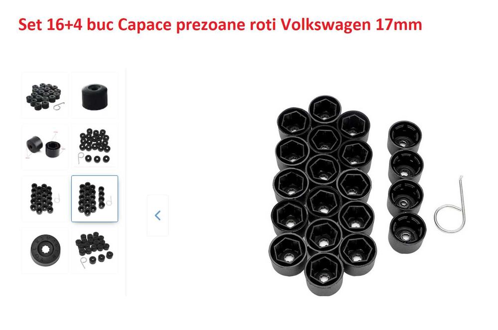 Capace prezoane rotii auto 17mm - 19mm -21mm - 22mm