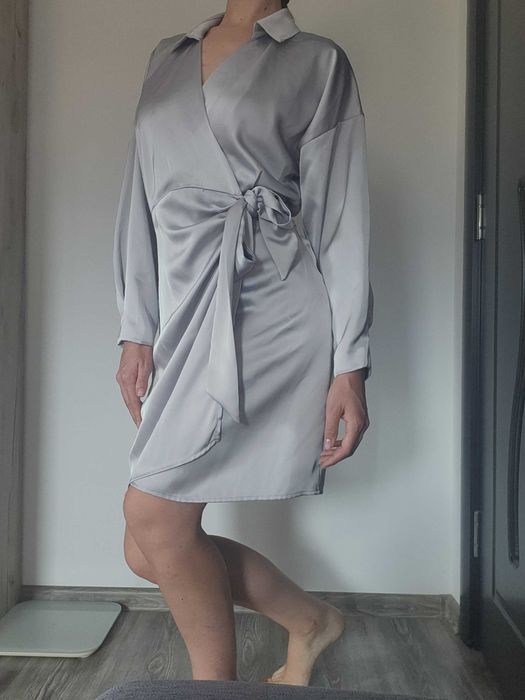 Сатенена рокля BSB Collection