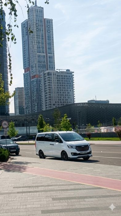 Такси в горы Miniven VIP JAK M3 8+1 Goriy Amirsoy Chimyon Chorvok Soko