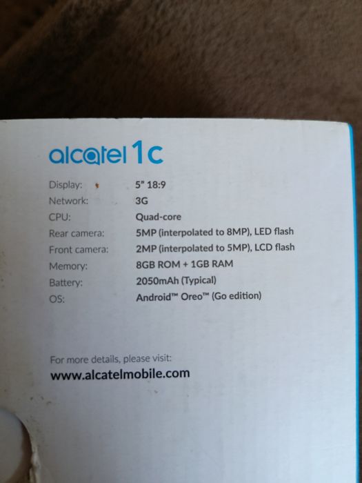 Нов Alcatel 1c 8GB