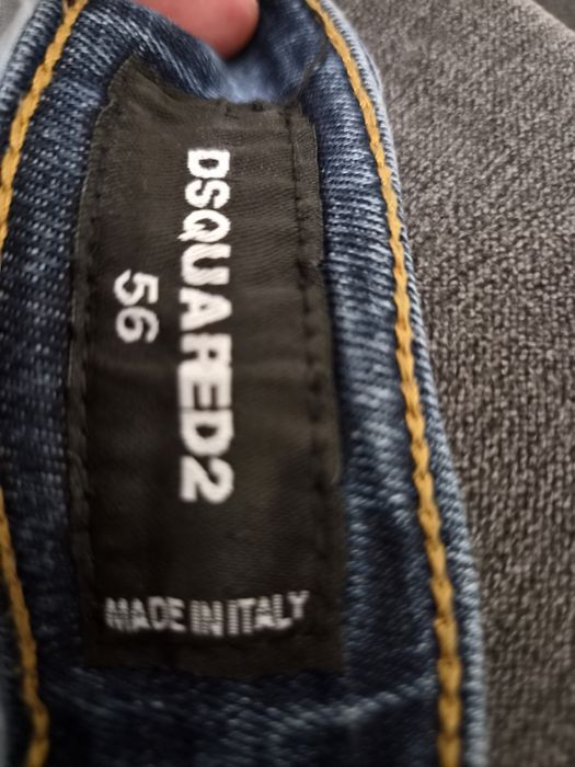 Dsquared2 къси дънки с еластан 56 размер  + подарък