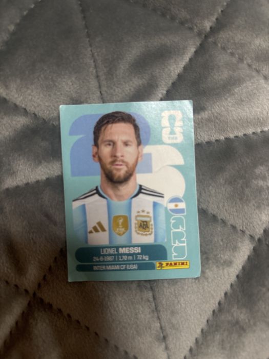Cartonas Lionel Messy Messi World Cup 2026