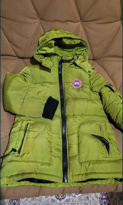 Зимняя детская куртка на мальчика 116, 122