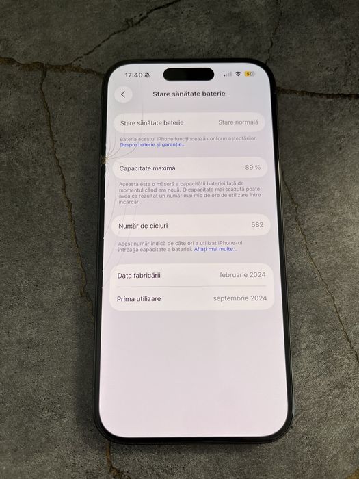 Vand iPhone 15 pro