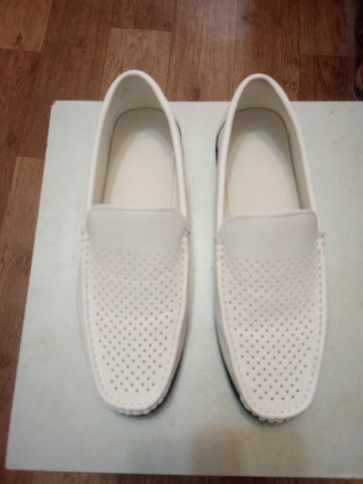 Туфли летние белые