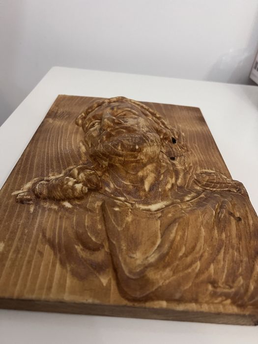 Icoana sculptata Iisus Hristos