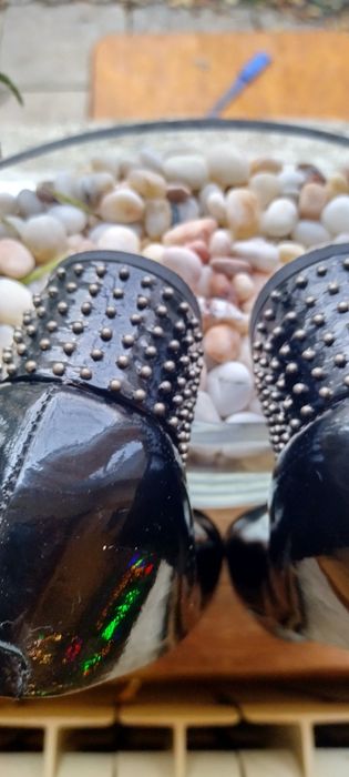 Pantofi piele lacuita