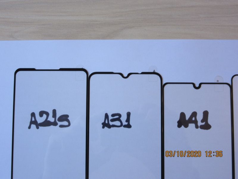 Samsung Galaxy A31 A51 A71 / 5D ЦЯЛО ЛЕПИЛО Стъклен протектор