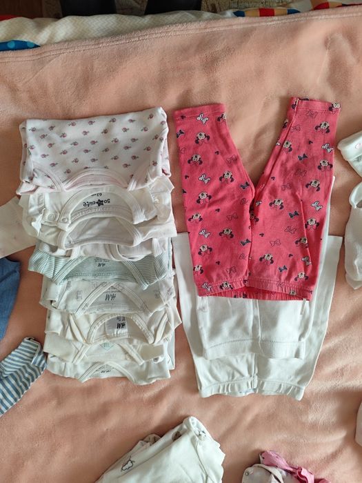 Lot haine primavara-toamna fetiță 0-6 luni