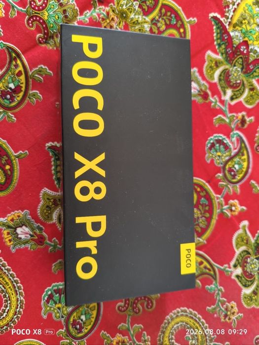 poco x8 pro 1 oy ishlatilgan pubg 120fps