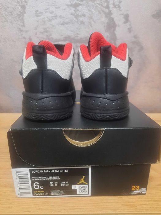 Jordan Max Aura 3 TD, mărimea 22, adidas bebelus