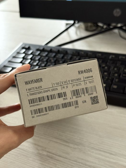 Ray-Ban Wayfarer Meta Al glasses умные очки