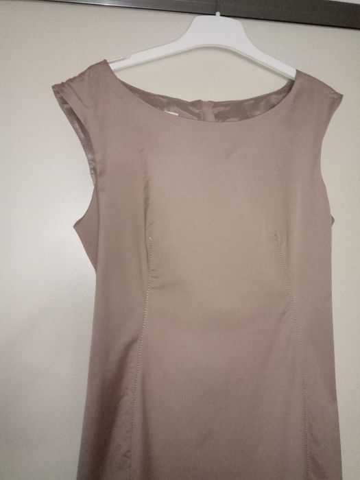 Rochie InWear, bej, office / ocazii, mar.S/M(38).