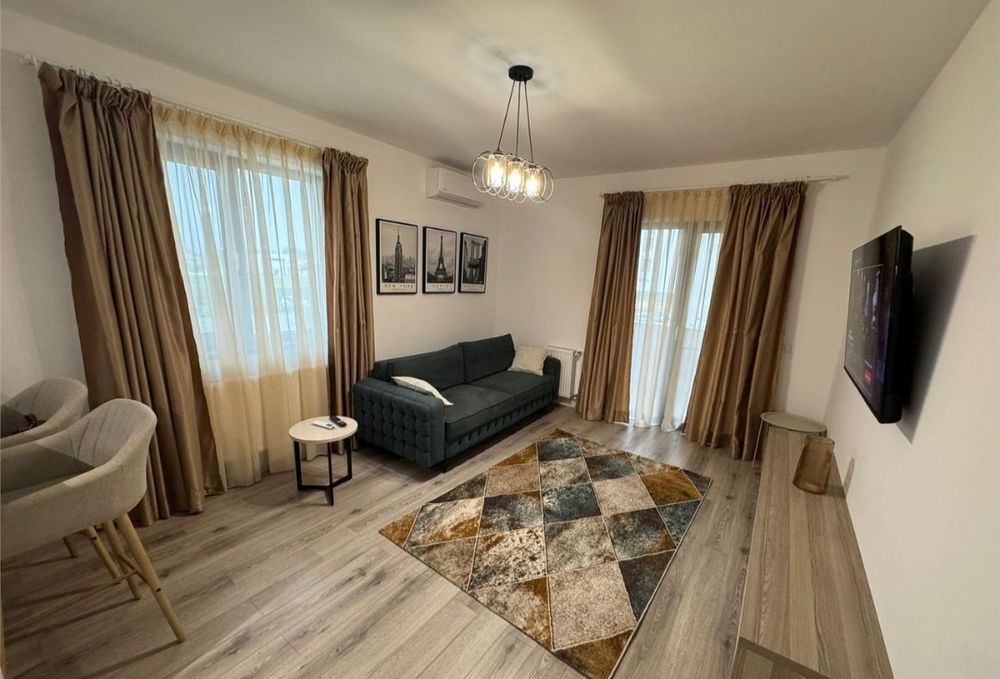 Inchiriem Apartament nou ..2 camere + parcare + boxa