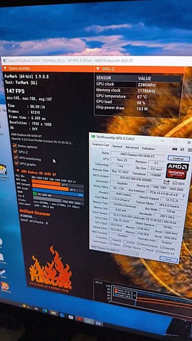 видеокарта RX 6650XT