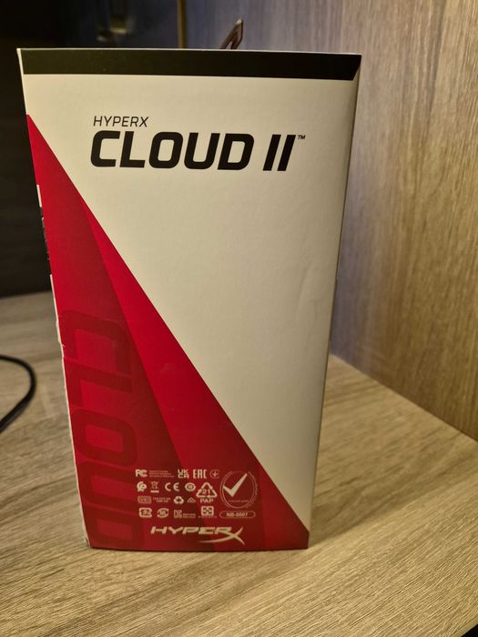 Гейминг слушалки HyperX - Cloud II, черни