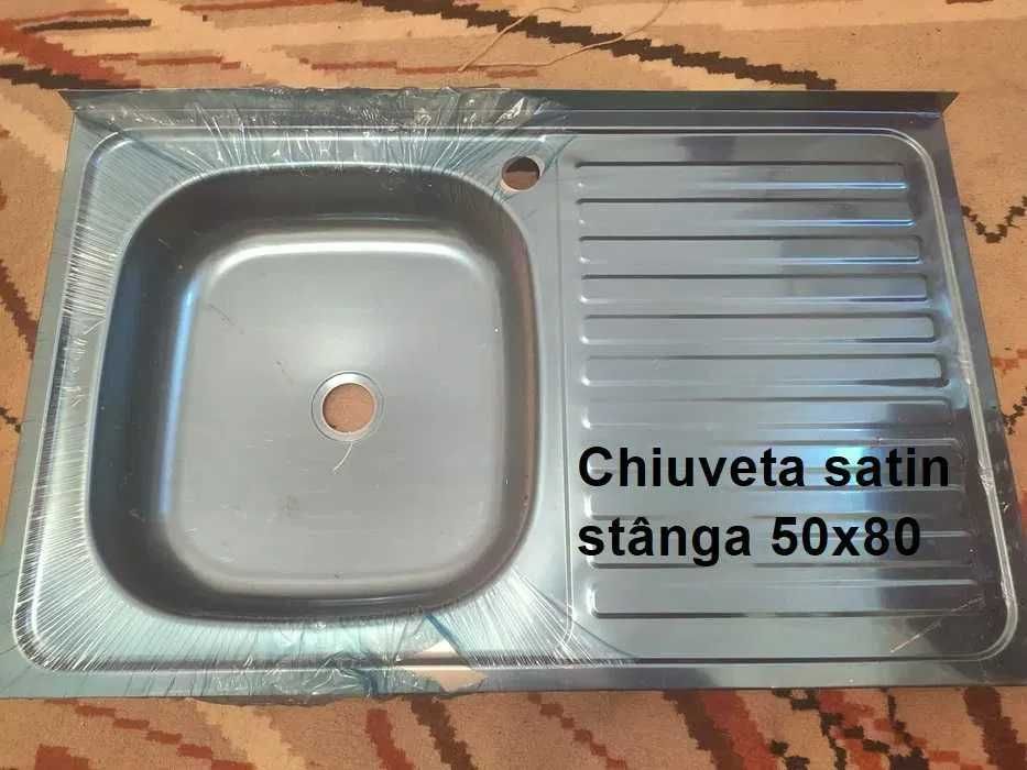 Chiuveta din inox 50x80