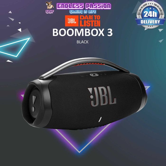 НАЙ-ГОЛЯМАТА JBL BOOMBOX 3 2x30W 10000mah батерия колона колонка usb