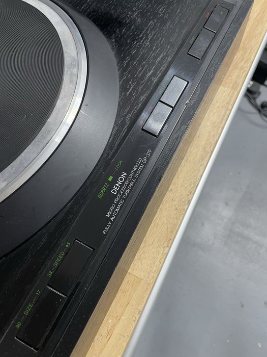 Pickup denon dp 37f direct drive full automat doza ortofon fara capac