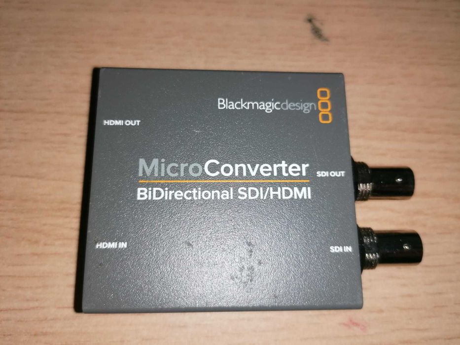 Convertor Blackmagic Design BiDirect SDI/HDMI 3G cu sursă de alimentare