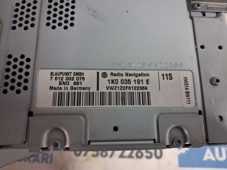 CD vw Passat b6 2006