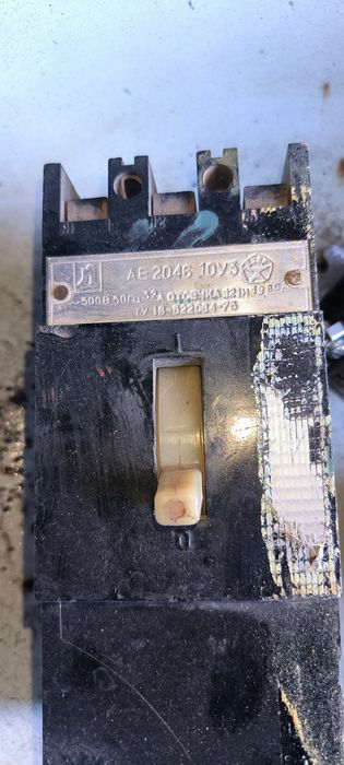 магнитный пускатель, выключатели