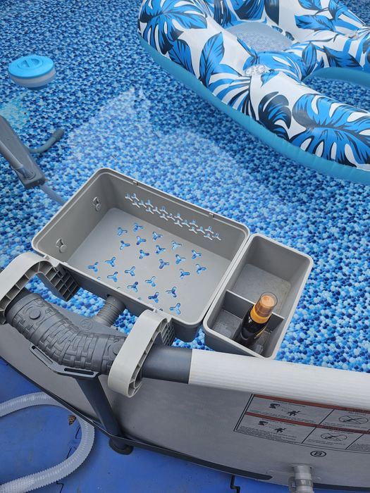 Piscina supraterana metal 3..66 m cu toate acceesoriile  incluse