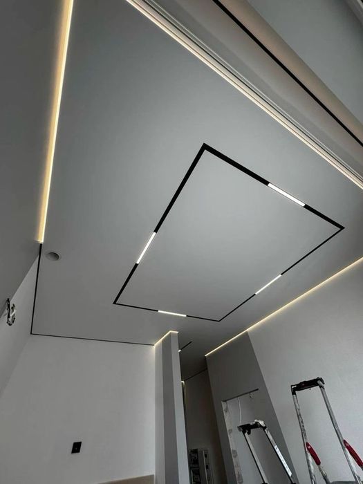 Парящие натяжные потолки