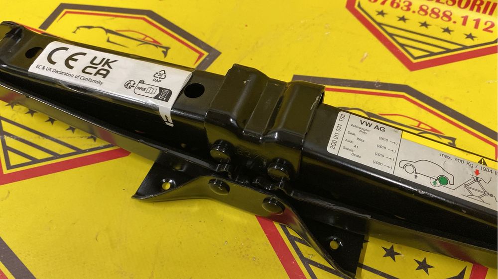 Cric auto original Vw Polo 2018++ Seat Ibiza Audi A1 Skoda scala 2020+