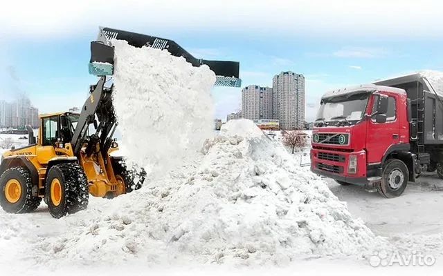 Уборка снега вывоз снега