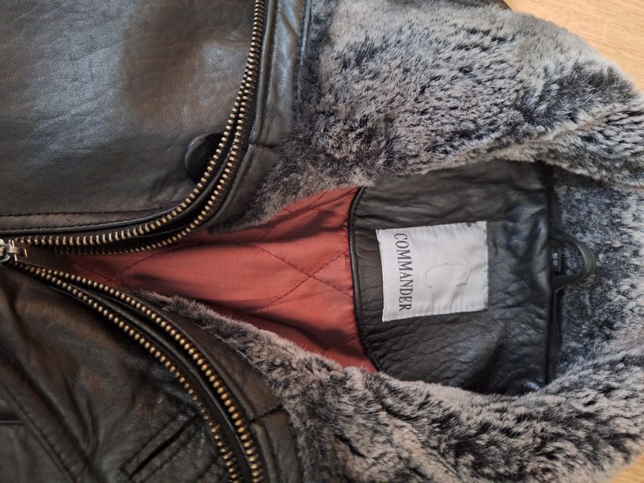 Мъжко яке СОМANDER естествена кожа XL54